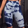 2024 shorts align Sport Yoga Lu Women Sporty Sporty Seamless Tie Dye High Waited Gym Yogo Sexy Elastic Collos Push Up Butt Workout Running Shorts Bik Y