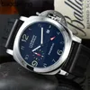 Watch Luxury for Panerass Mens Mechanical Famous Brand Men Fat Sea Leather Italy Sport Wristwatches