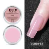 Żel Beautilux Silny Builder Gel Gel 50G Sticky Bezpośrednią konstrukcję różowy mleczny kamuflaż francuski żel UV do paznokci przedłużający się