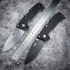 Wysoka jakość AD-10 28DD Składanie kieszonkową 3,5 "S35VN Stone Washed Point Blade Cnylon Wave Fibre łatwe do przenoszenia na zewnątrz polowania na piesze wędrówki 26SXP