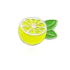 Lemon tree Green tea Enamel Pin club Brooches for Shirt Lapel Bag Fruit Badge Cartoon Jewelry Gift for Kids Friends