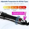 25/28/32 mm Cerramic Barrel Coiffures Curlers Automatic Rotating Curling Fer for Hair Fern Curling Wands Waver Hair Styling Appliances 240327