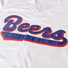 3J90 Men's Polos Men Sport 44# Baseball Uniform T-Shirt Fashion Hip Hop Baseball Top New Jersey Mens Beeca