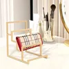 Decorative Plates Gold Clutch Purse Display Stand 4-Tier Wallet Holder Stainless Steel Stands