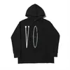 Klassische Männer Designer Hoodie Street Kapuze Sweatshirt Pullover Lose geschnittener Saum Ehepaar Männer Frauen hochwertiger Brief Druck Luxus Hoodies Mode Hip Hop