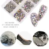 1 Box Crystal Nail Art Rhinestone Gold Silver Ren