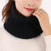 Scarves Fashion Soft Knitted Neck Warmer Sport Scarf Unisexe Face Cover Winter Skating Running Warm Thick Cold-proof Collars