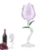 Rose em forma de vinho tinto coquetéis de coquetel de decoração acessórios de decoração de cáletas coletando ferramentas de bebida para a festa 240408