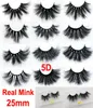 Makeup 3D vision des visons 25 mm Vrai Valk Faux Cils Luxury Soft Natural Ever Everyshes 5d Dramatic Eye Lashs Extension Handmade8612884