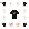 camiseta de luxo masculina de designer depts tshirts shirts shirts camisas homens feminino cottons tees letras imprimem high street luxurys women lazer unissex tops size xs-xl