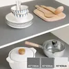 Table Mats Grey Drawer Liners EVA Anti-slip Kitchen Shelf Liner Mat Tableware Cabinet For Shelves