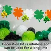 Feestdecoratie 8 stks schattige Shamrocks ornamenten veel geluk hangende decoraties mini festival thema st Patrick Day Supplies