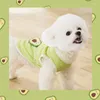 Dog Apparel Puppy Summer Vest T-shirt Pet Clothing Suitable For Small Dogs Yellow And Green Are Two Options