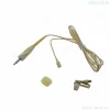 Microfones pele Mini Mini L322 Microfone Lavalier para Sennheiser G2 G3 G4 G5 BodyPack de 3,5 mm de trava