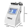 5in1 Multipolar RF Skin åtdragning Vakuum 40K Cavitation Ultrasonic Celliute Slimming Spa Machine