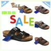 2024 Comfort Summer Cork Slippers Mens Mens Womens Flats Sandals Unisexe Casual Chores Plack Slippers Flip Flop