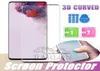 Vetro temperato per protezione per protezione a copertina completa curva 3D per Samsung Galaxy S22 S21 S20 Ultra S20Plus S10E S10 Plus 5G S9 S8 Nota 10 97686744
