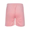 Shorts masculinos homens elefante boxeador engraçado Romance elástica de cueca humorística para calças curtas Paijama rosa azul