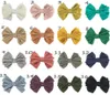 INS 45inch soft bows girls hair clips nylon handwork bowknot baby designer hair clips girls barrettes kids BB clip hair accessori9463766