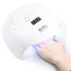 Kits 54W Electric Nail Dryer SUN UV Lamp LED for Two Hands Drying Low Heat Mode Skincare for Fast Curing Polish Gel