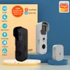 Doorbell Smart Home Doorbell Camera WiFi Intercom 1080 HD Video Camera Doorbell With Chime, 2way Audio PIR Motion Detector, Night Vision