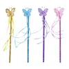 Party Decoration Stick Princess Cosplay Props Girl Costume Butterfly Wand for Children Christmas Supplies