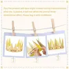 Party Decoration 4pcs Kids King Golden Crown For Birthday Hat Costume Baby Shower Po Props Accessory
