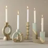 Candle Holders Porcelain Ceramics For Home Decoration Decorative Wedding Centerpieces Candlestick Stand