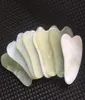 Natural Gua Sha Board Green Jade Stone Guasha Cure ACUPUNCTURE MASSAGE TOL BORPS FACE RELACTION BEAUTUY SALY CARE TOL KD19150072