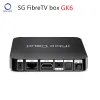 Box 2022 Ifibre Cloud GK6 Singapore Fiber TV Box Quad Core 4G 32G Android 9.0 Amlogic S905X3 BT5.1 Dual WiFi Media Player