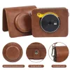 Accessories Retro Pu Leather Camera Bag for Kodak C300r Portable Protection Case with Vintage Removable Shoulder Strap for Mini Shot 3