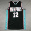 Grizzlies Summer Jersey Jersey Morant Вышитый баскетбольный жилет мужчины и женские тренировочные шорты Horts