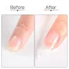 Gel 80G Nail Extension Gel Nackt rosa semipermanent weiches Gel Medium Viskosität weiße klare Nägel Builder Jelly Französische Nagelform Build