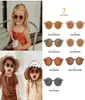 Modes 7 couleurs mignons ins enfants Lunettes de soleil bébé filles garçons verres de soleil couleurs de bonbons n nuances pour enfants uv4002248230