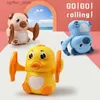 Baby Bath Toys Controle de voz Baby Rolling Toys For Children Music Dolls Kids Toys Som Rolling Toys for Kids Interactive Toys Gift L48