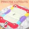 Case lourde pour iPad mini 4 5 7,9 pouces en silicone PC hybride amortisseur à emprunt destruction réglable Cover iPad mini5 min4 kids casqueurs et protecteur d'écran + bandoulière