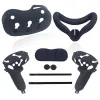 Lunettes Couverture de lentille à manches de protection en silicone pour Oculus Quest 2 Quest2 VR Headset Headsed Pousquettes avec accessoires VR