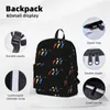 Rucksack 3 Pikmin Running (2) Rucksäcke mit großer Kapazität Kinder Schultaschen Schulter -Laptop Rucksack Fashion Travel