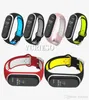 Pour Xiaomi Mi Band 4 Band 3 Strap Silicone Bracelet Bracelet Remplacement pour Xiomi Band Mi Band4 Mi Band3 Couleur de poignet TPU STRAP P1357856