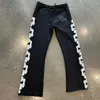 Style Y2k Clothes Streetwear Gothic Bubble Pants For Men Pants Graphic Vintage Sweatpants Hip Hop Casual Trousers Streetwear 240408