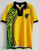 1998 Jamaica Retro Soccer Jerseys Reggae Boyz Gardner Sinclair Brown Simpson Cargill Whitmore Earle Powell Gayle Maillots de Football Jersey