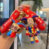 Cartoon Cross Border Digital Circus Clown Keychain Doll Clown Pending Sac Car Keychain Gift