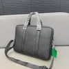 Bolsa de negócios de couro de couro de luxo, bolsa de negócios de cores sólidas, bolsa de documentos, bolsa de computador de viagem, bolsa de ombro de moda, bolsa de laptop, bolsa de crossbody bolsa comercial