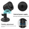 Cameras Yi Home Camera Waterproof Wall Mount Holder Outdoor Adjustable 360 Degree Swivel Bracket with Protective Case for Yi Home Camera