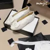 Дизайнерская обувь балетные каблуки C Loafers Женщины повседневные летние летние плавки на туристическую вечеринку обувь черная кожа размером с 34-40