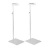 2pcs Stainless Steel Adjustable Height Handbag Display Stand Rack Bags Purse Shelf Steel Hanger Scarf Organizer Stand for Retail S2144097