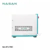 Ställer in NASAN NAVP1 Pro 2 i 1 stor kapacitetsluftkompressormaskin med vakuumpump för LCD -reparationsmaskin