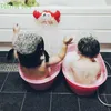 Juguetes de baño de bebé Bubble Bubble Toys Music Machine Machine Hace que los niños ya no estén hartos de la hora del baño de baño más interesante E01 L48