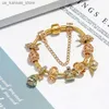 Bracelets de charme bracelets de pendentif d'or plaqué Gol
