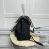 Sac de mode Nouveau mini-cordon de crampon noir